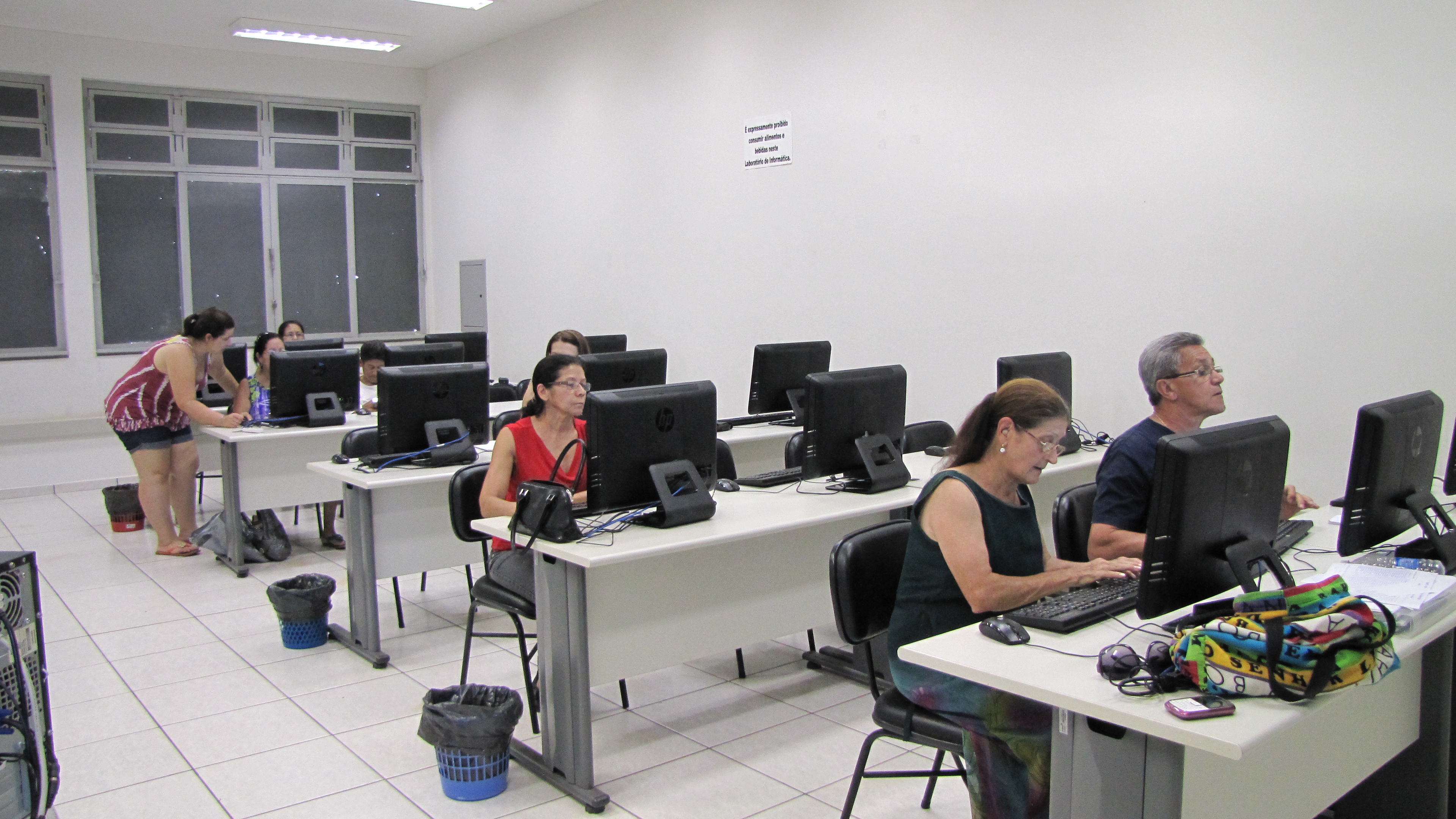 Aulas no Laboratório de Informática VESPERTINO: julho 2016