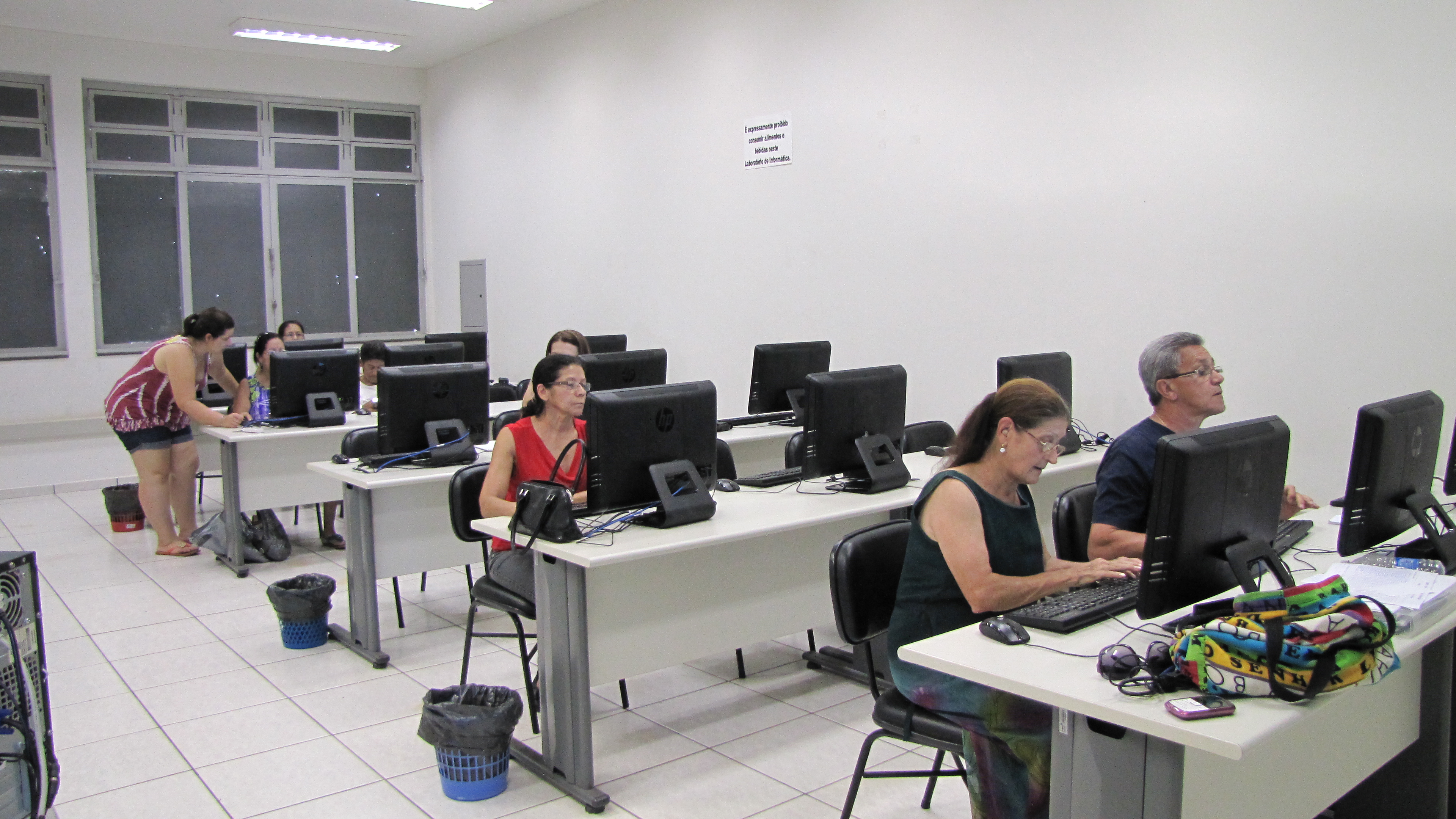 Aulas no Laboratório de Informática VESPERTINO: 2016